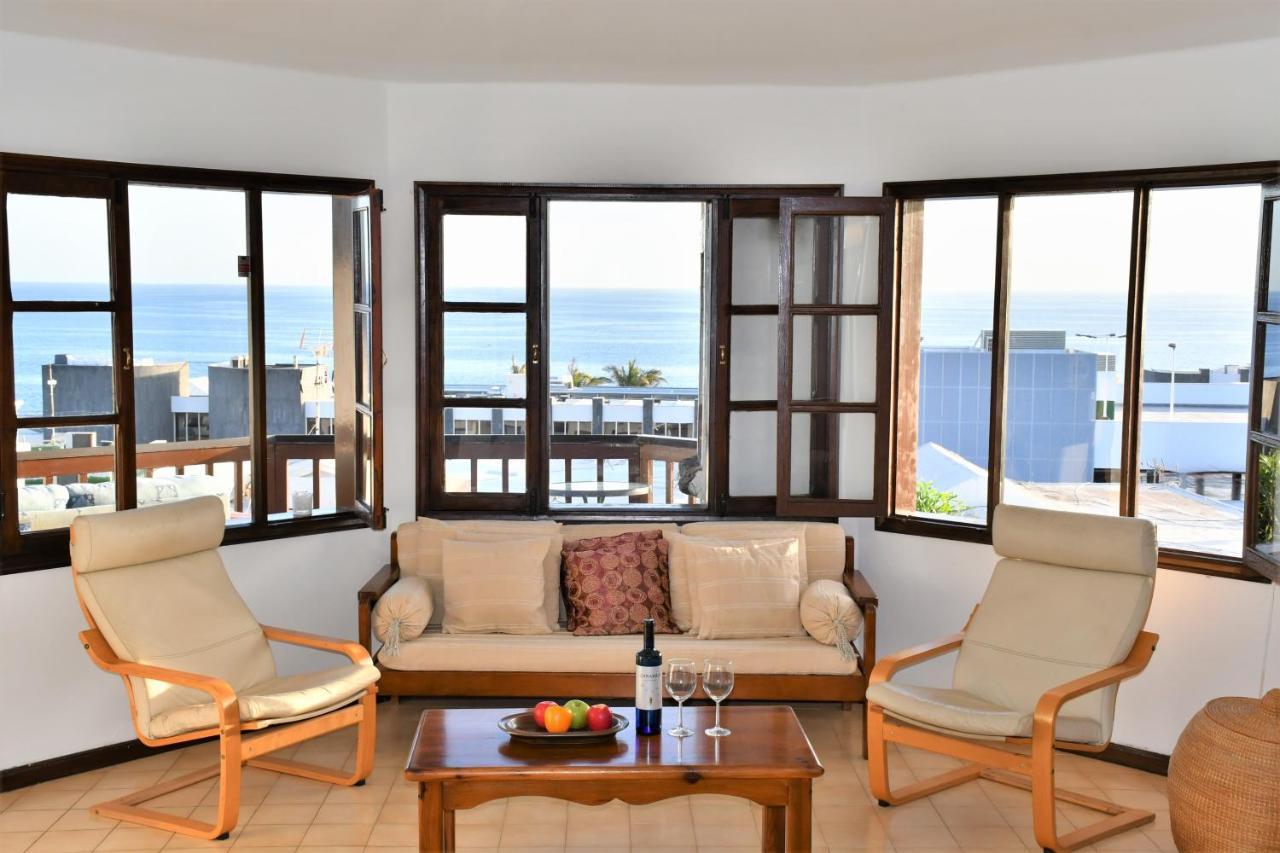 Tinguaton Sea View Hermoso Y Amplio Apto Con Vistas Al Mar Apartman Puerto del Carmen  Kültér fotó